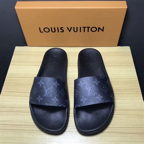 louis vuitton slippers mens price